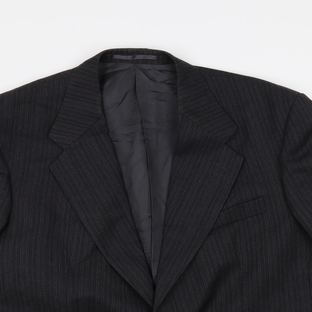 label  Mens Grey   Jacket Suit Jacket Size XL
