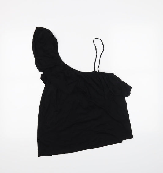 New Look Womens Black   Basic T-Shirt Size 14