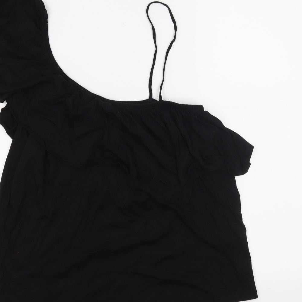 New Look Womens Black   Basic T-Shirt Size 14