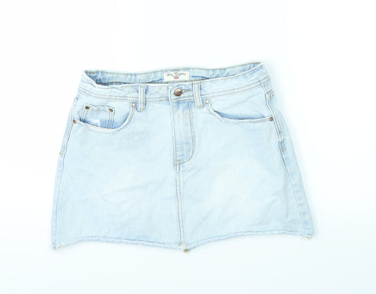 Lee Cooper Womens Blue   Mini Skirt Size 28