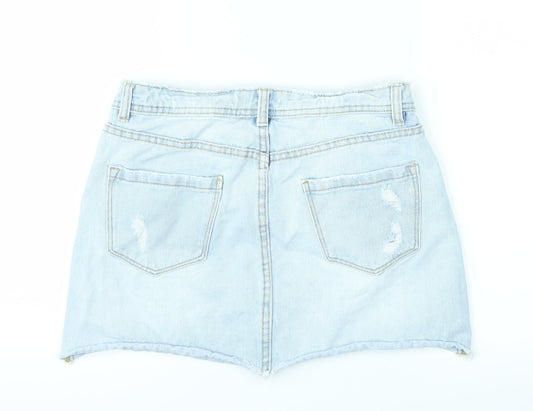 Lee Cooper Womens Blue   Mini Skirt Size 28
