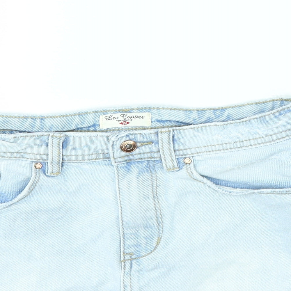 Lee Cooper Womens Blue   Mini Skirt Size 28
