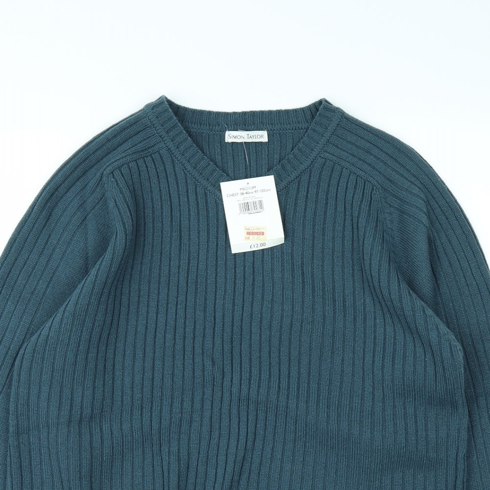 simon taylo Womens Green   Pullover Jumper Size M