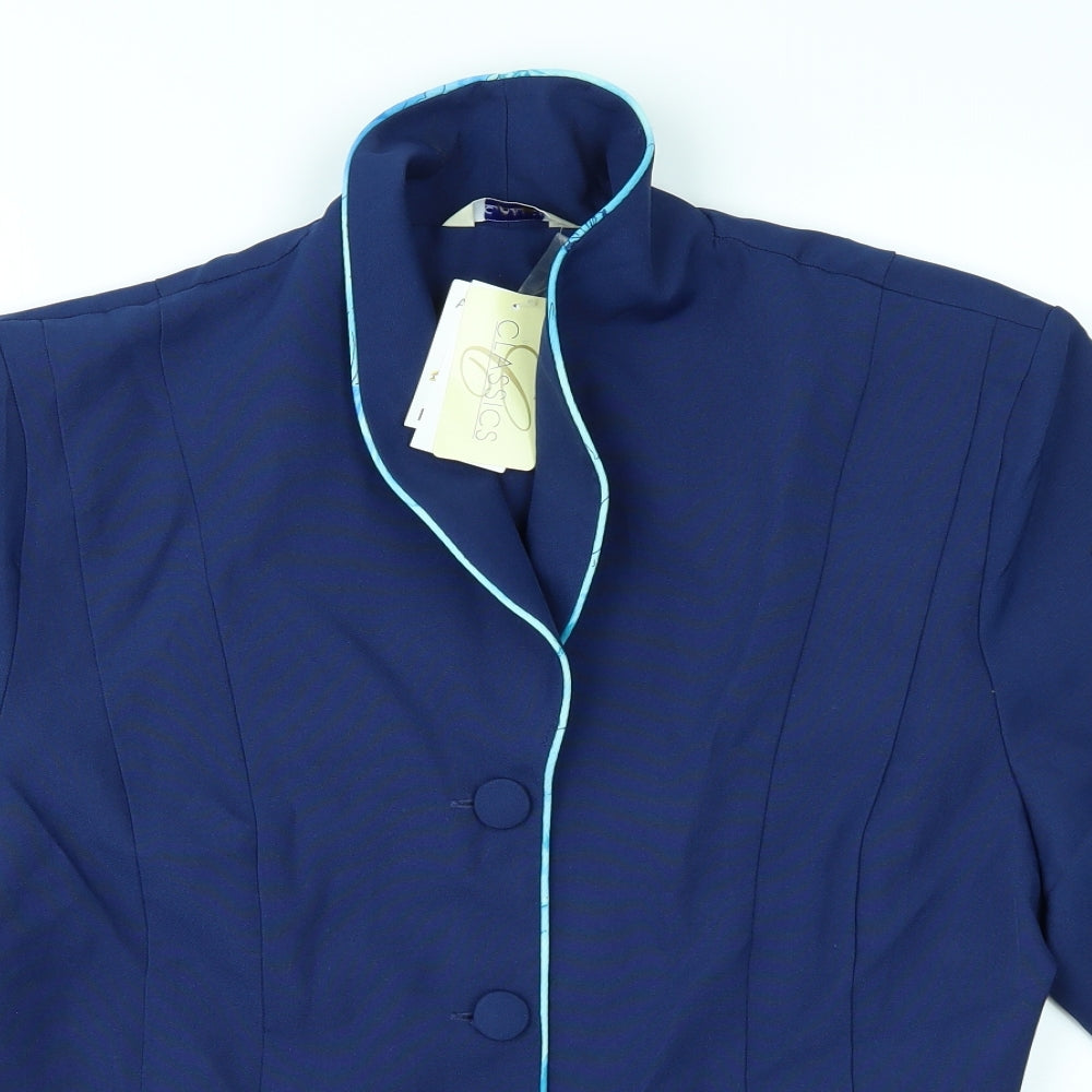 Classics Womens Blue   Cardigan Jumper Size 18