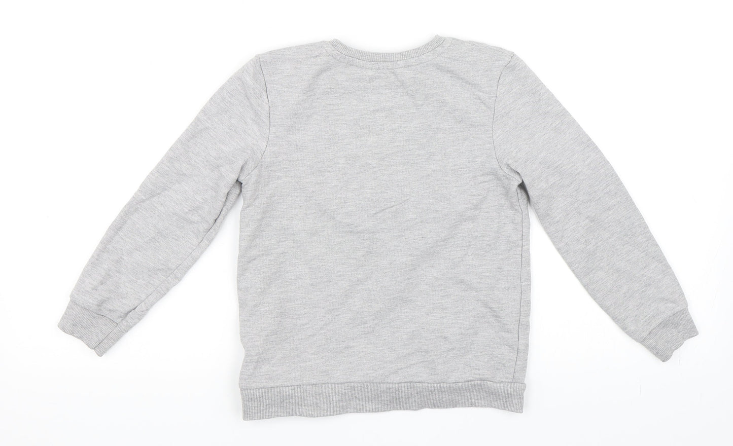 Primark Girls Grey   Pullover Sweatshirt Size 6-7 Years