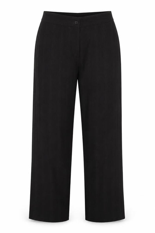 Liz Jordan Womens Black   Trousers  Size 10 L23 in