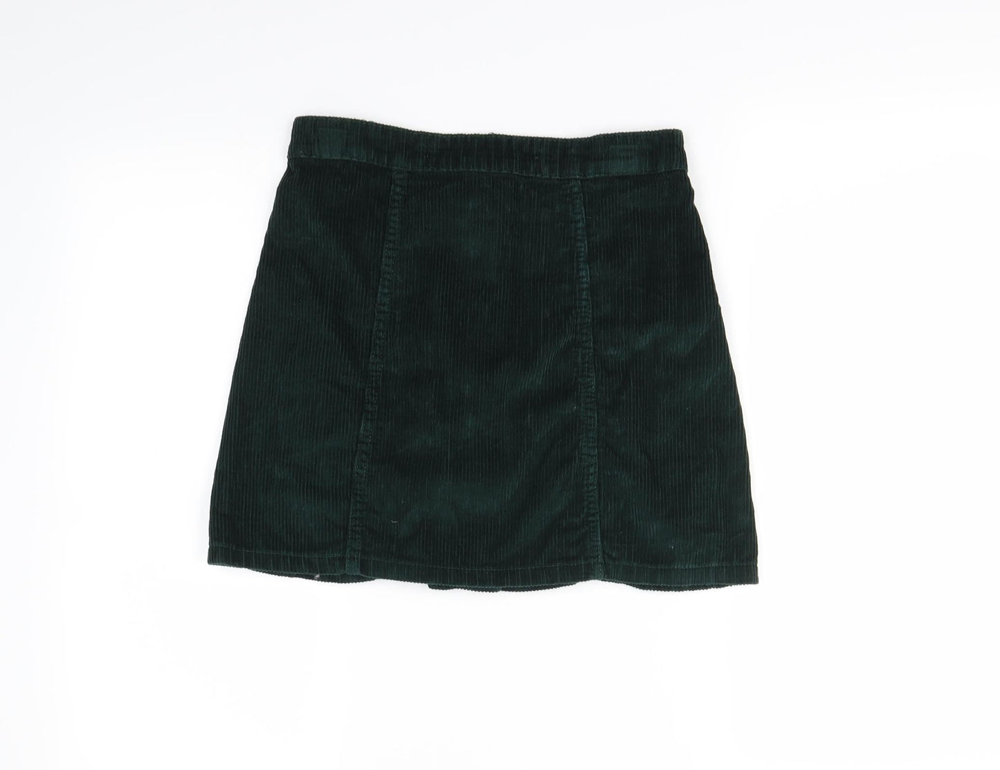 denim&co Womens Green   Mini Skirt Size 6
