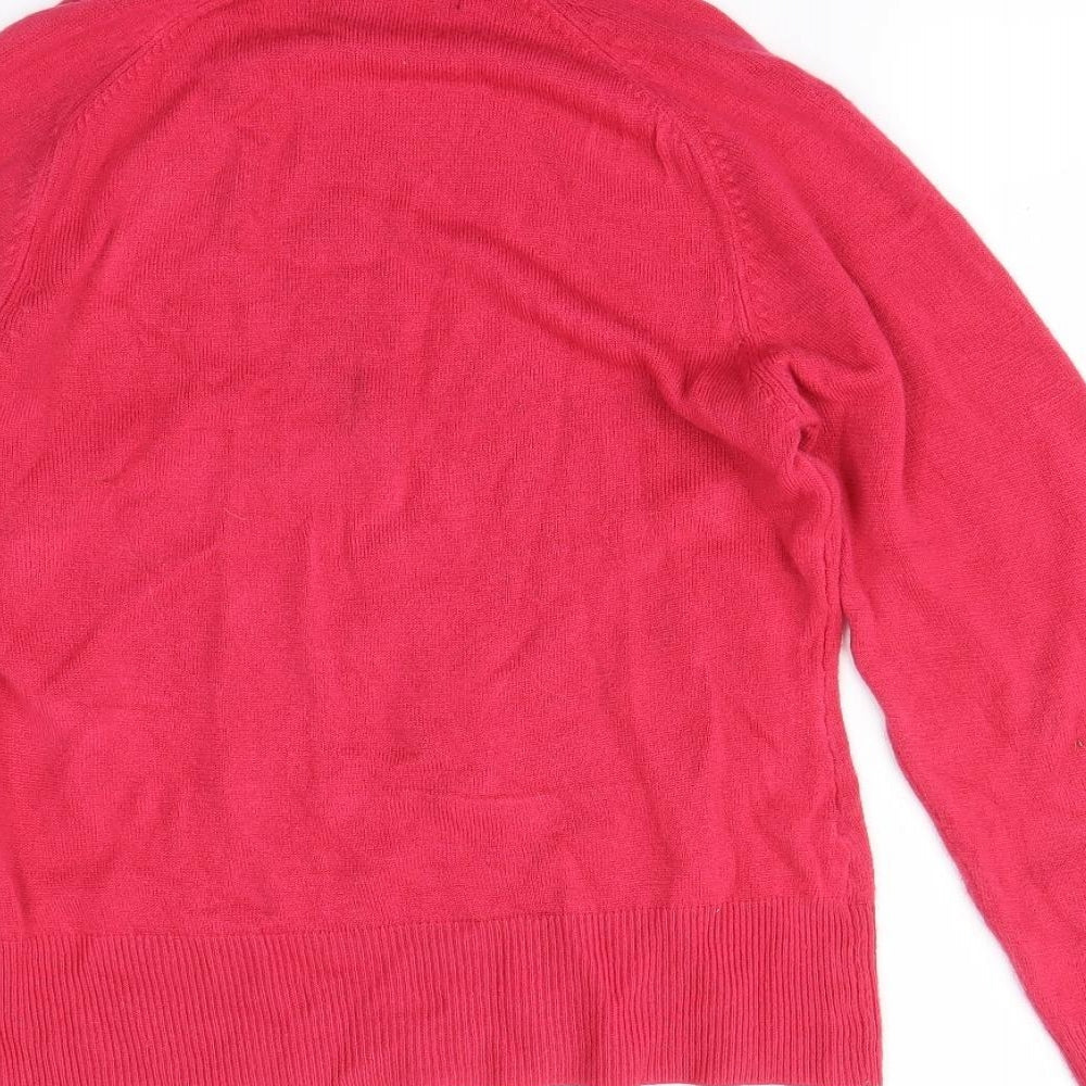 Original Womens Pink   Pullover Jumper Size 12