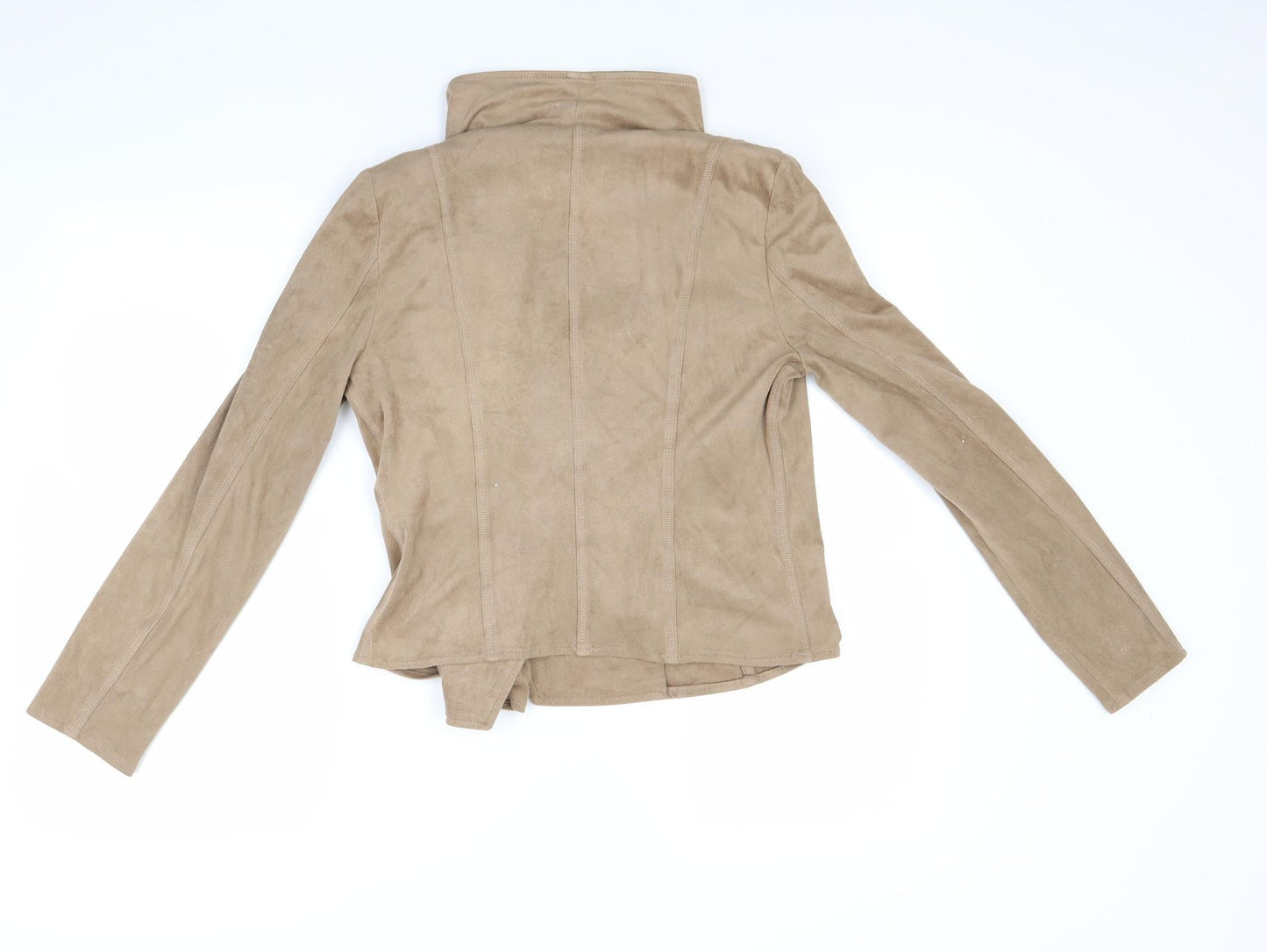 Atmosphere Womens Beige   Biker Coat Size 6