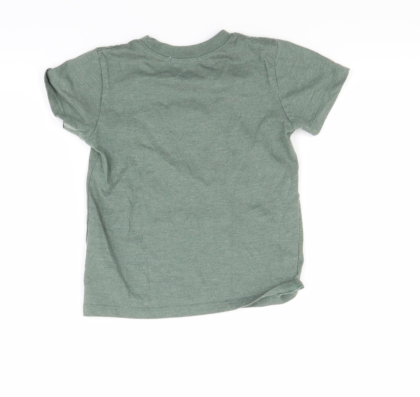 Fox Boys Green   Basic T-Shirt Size 2 Years