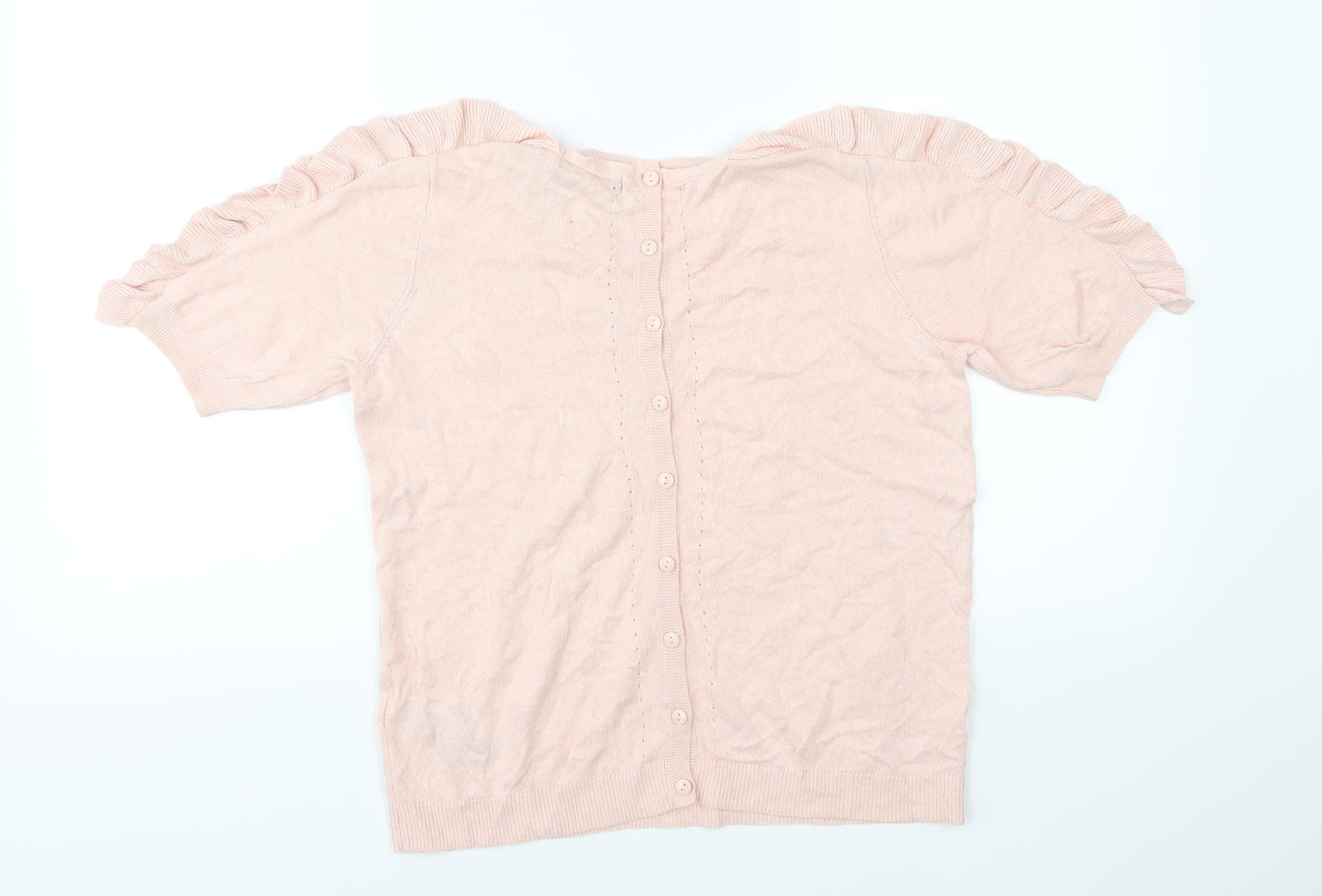 Marks and Spencer Womens Pink  Knit Pullover Jumper Size 10