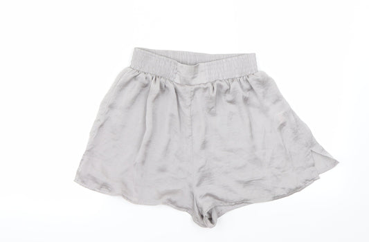 Preworn Womens Grey   Hot Pants Shorts Size 8