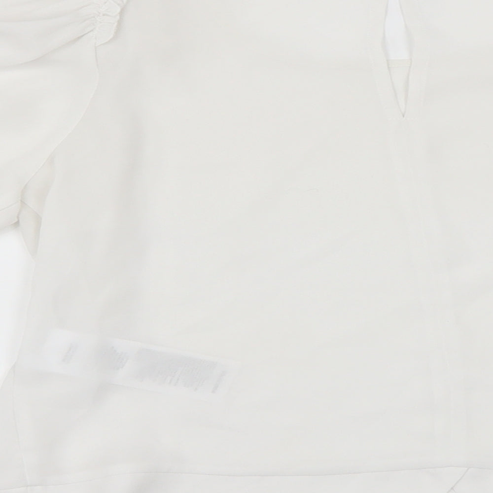 MOTIVI Womens White   Basic Blouse Size 14