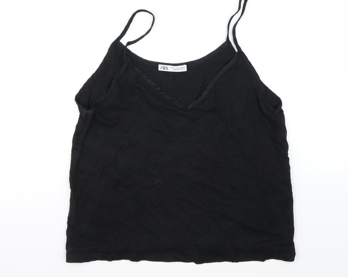 Zara Womens Black   Basic T-Shirt Size 8