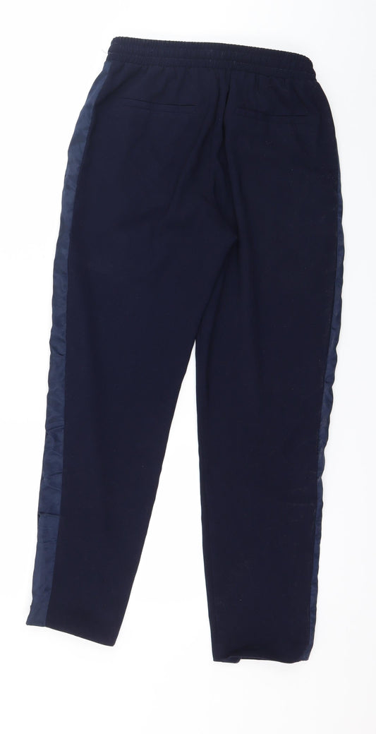 Topshop Womens Blue   Trousers  Size 6 L27 in
