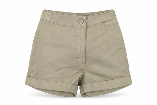 Weekday Womens Green  Denim Hot Pants Shorts Size 6