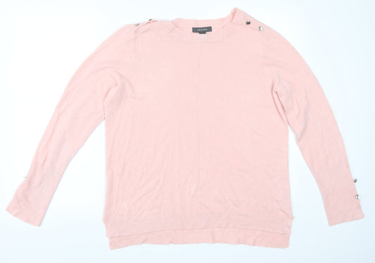 Priamark Womens Pink   Pullover Jumper Size L