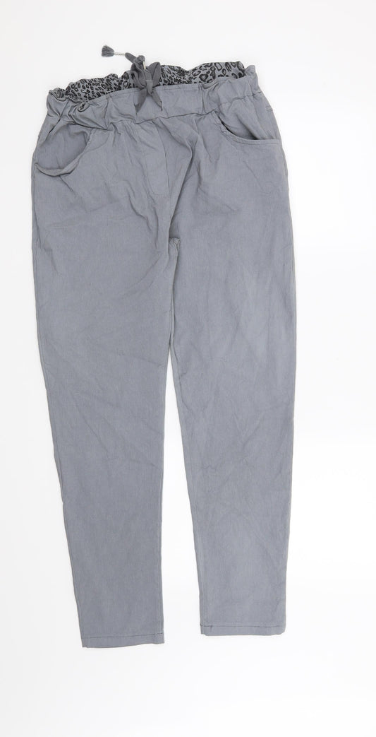 Preworn Womens Grey   Trousers  Size L L28 in