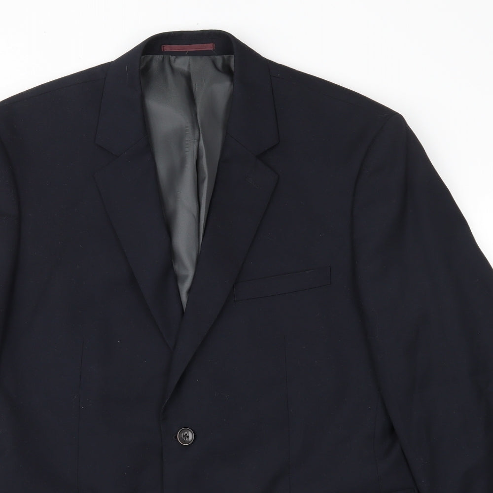 Jack Reid Mens Blue   Jacket Suit Jacket Size 40