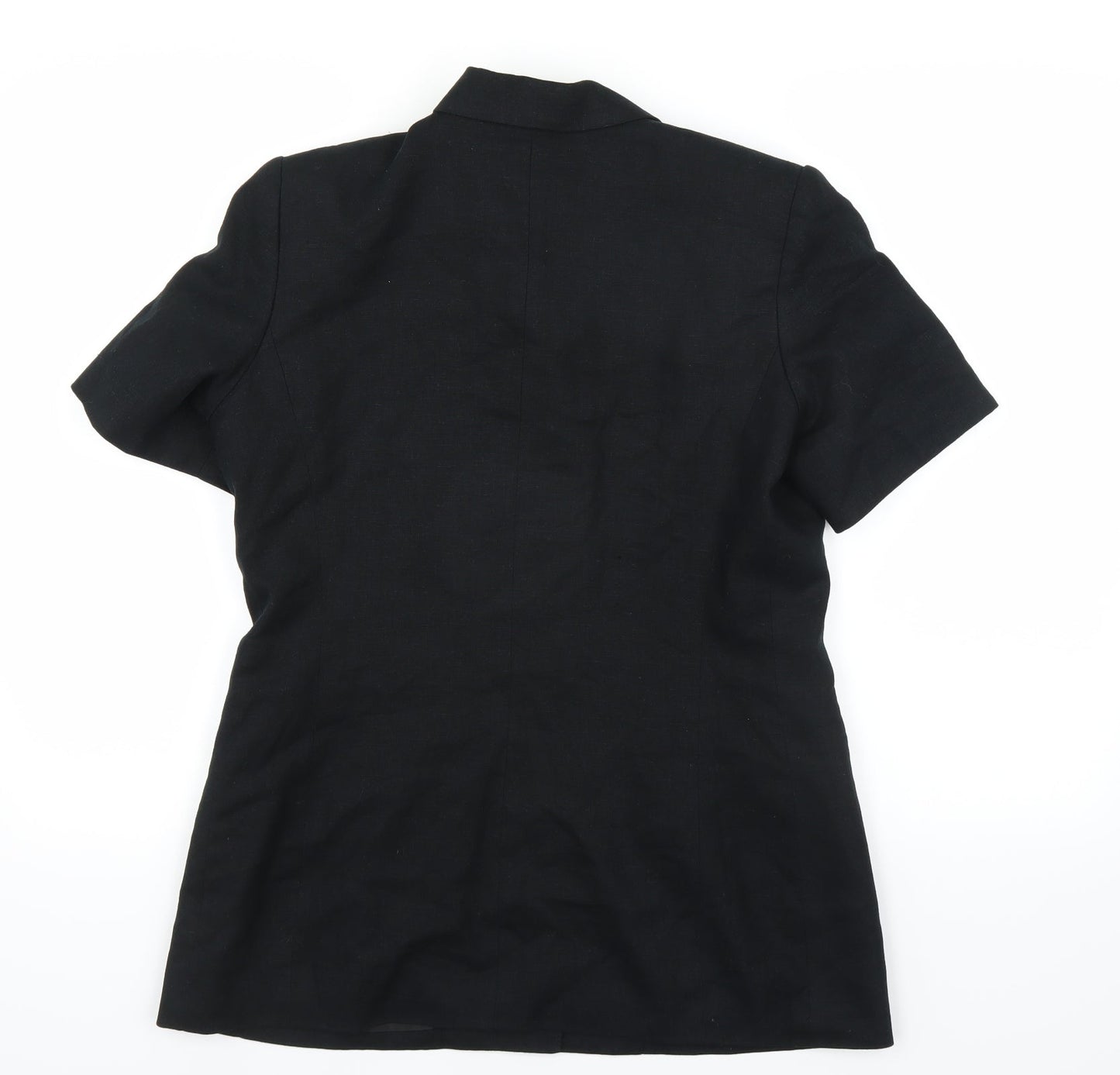 Jennifer Moore Womens Black   Jacket Blazer Size 8