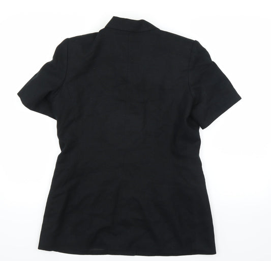 Jennifer Moore Womens Black   Jacket Blazer Size 8