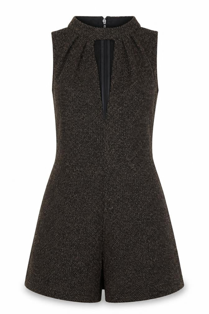 Topshop Womens Gold   A-Line  Size 10