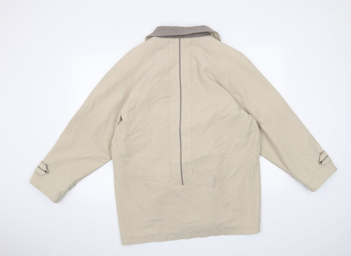 Telemac Womens Beige   Jacket Coat Size M