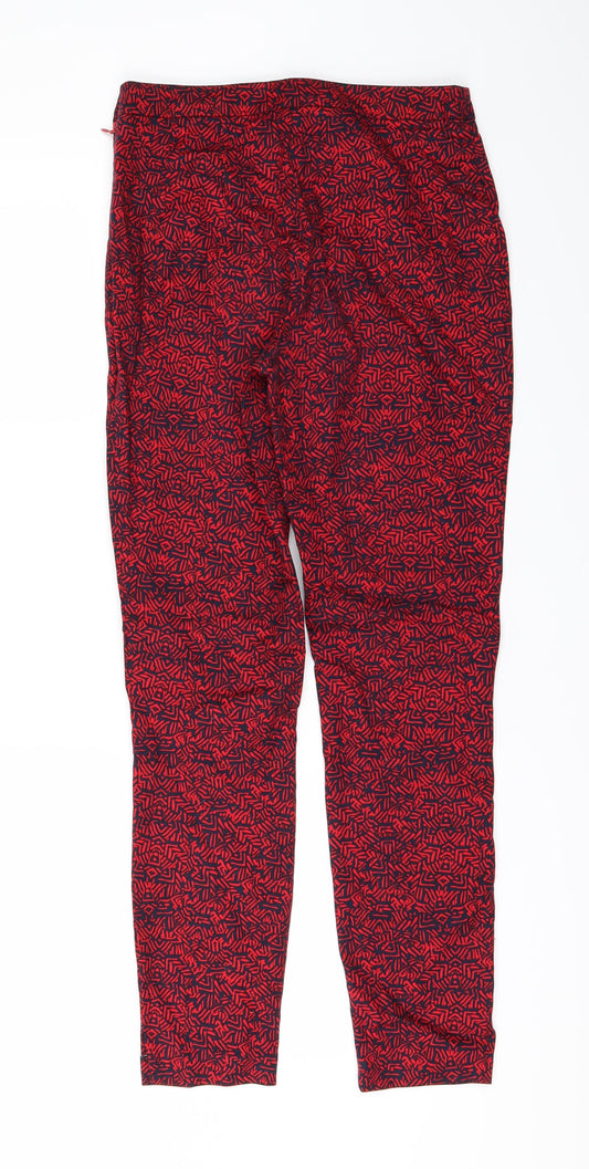 NEXT Womens Red   Jogger Leggings Size 6 L26 in