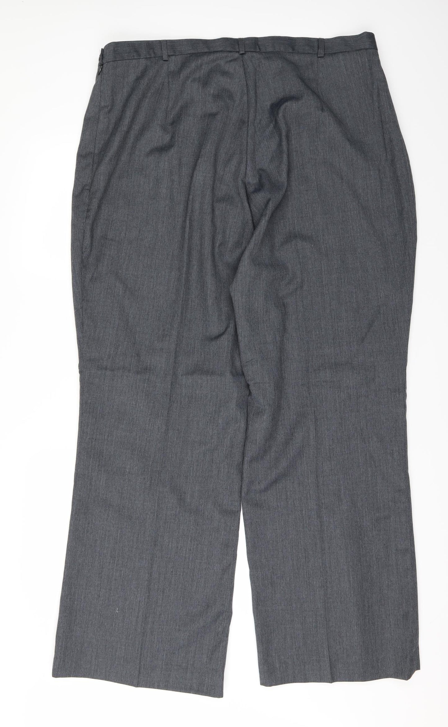 buisness solutions Mens Grey   Trousers  Size 28 L31 in