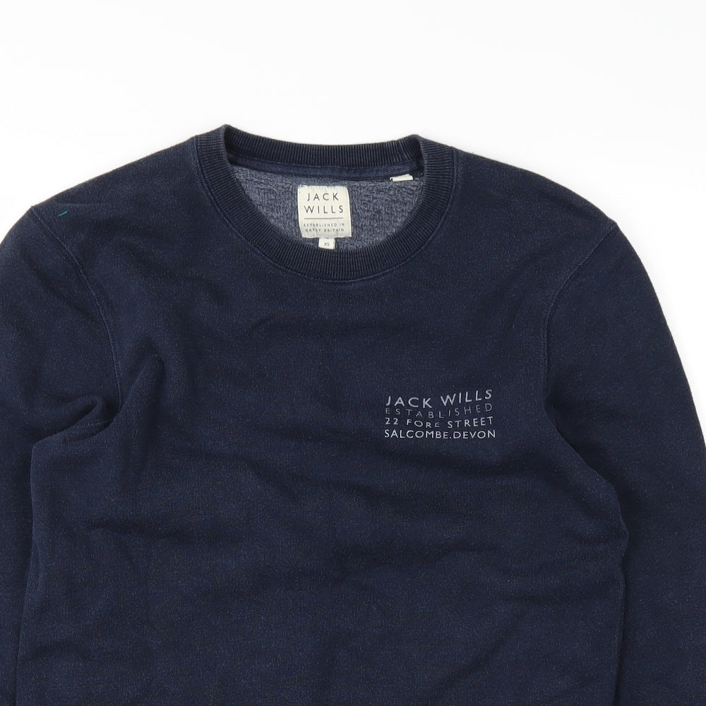 Jack Wills Womens Blue   Pullover Jumper Size XS