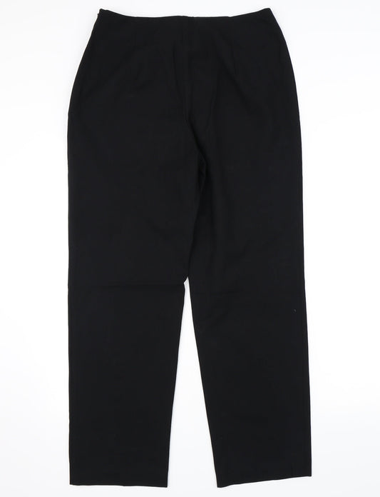 Marks and Spencer Womens Black   Trousers  Size 12 L28 in