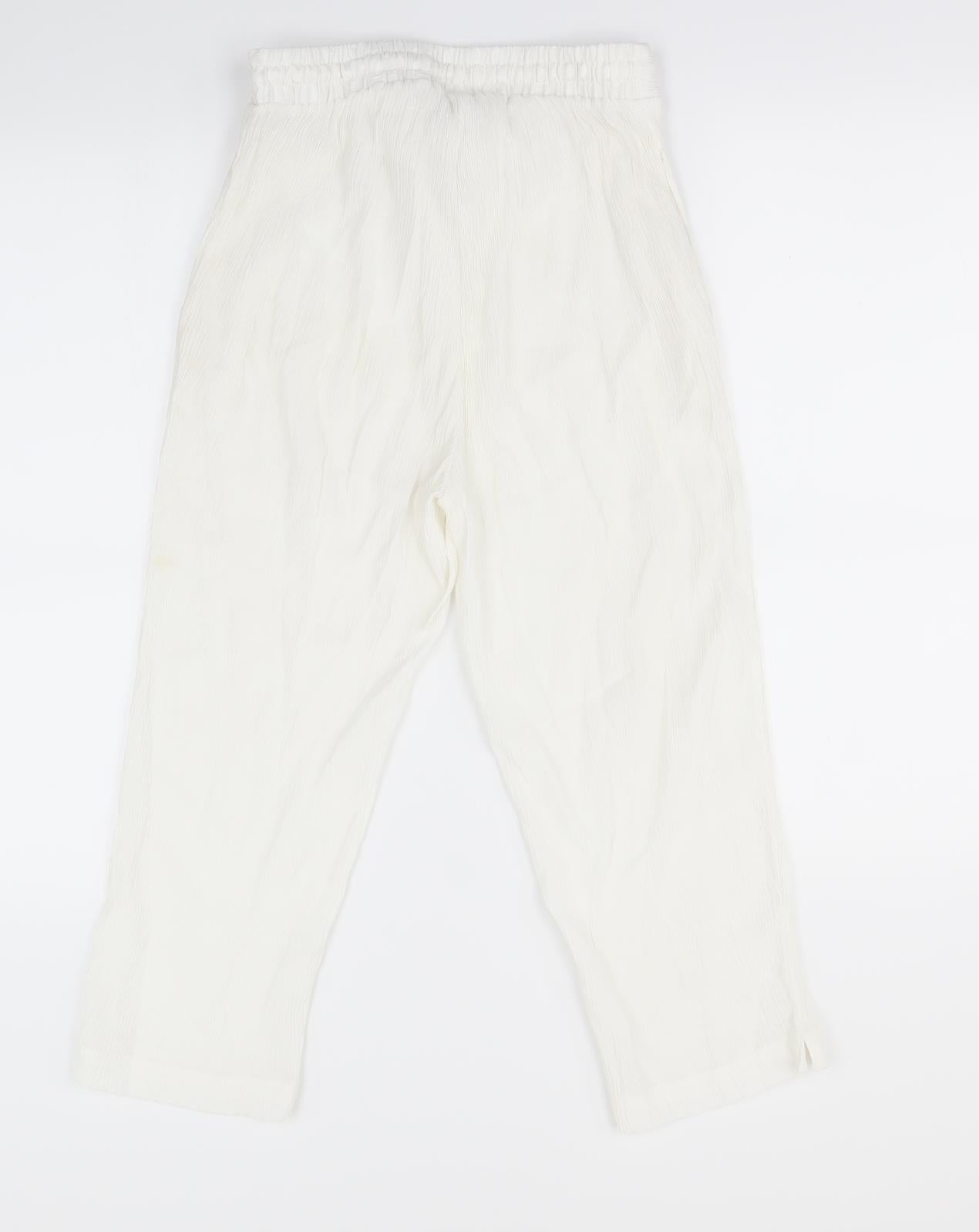 Damart Womens White   Trousers  Size 14 L22 in