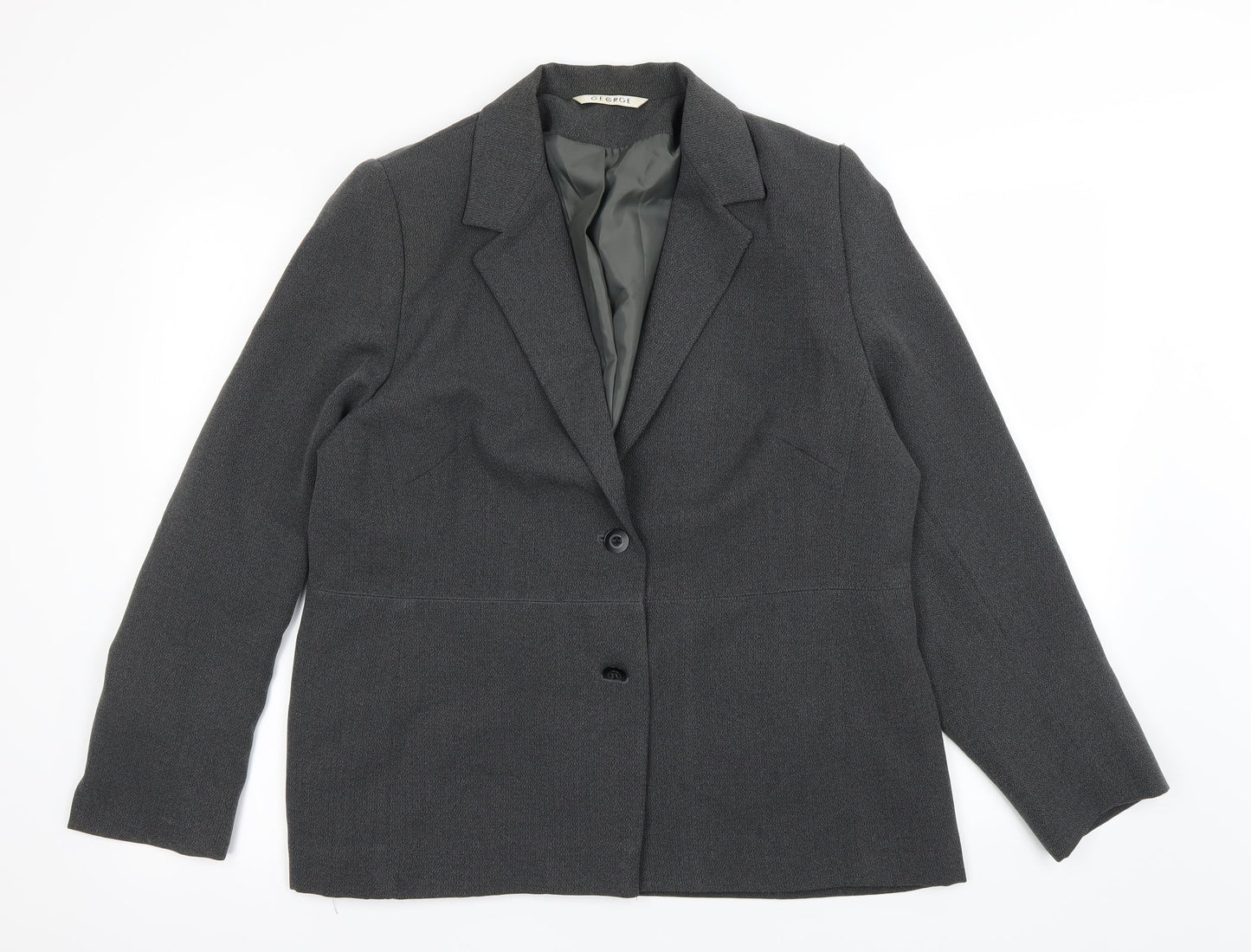 George Mens Grey   Jacket Blazer Size S