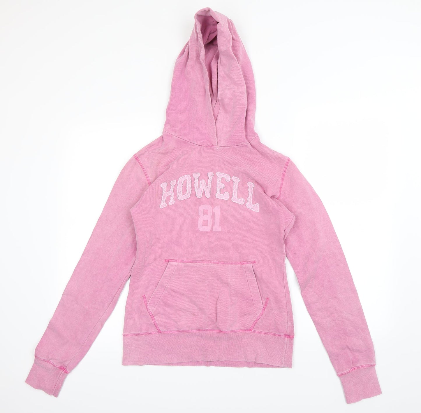 H&M Womens Pink   Pullover Hoodie Size S