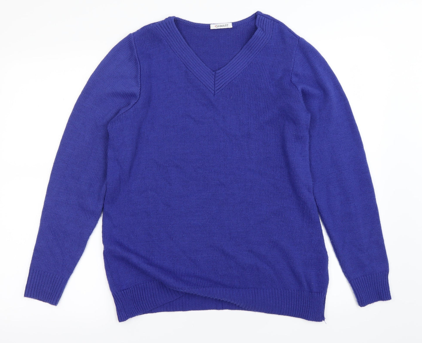 Damart Womens Blue   Pullover Jumper Size 12