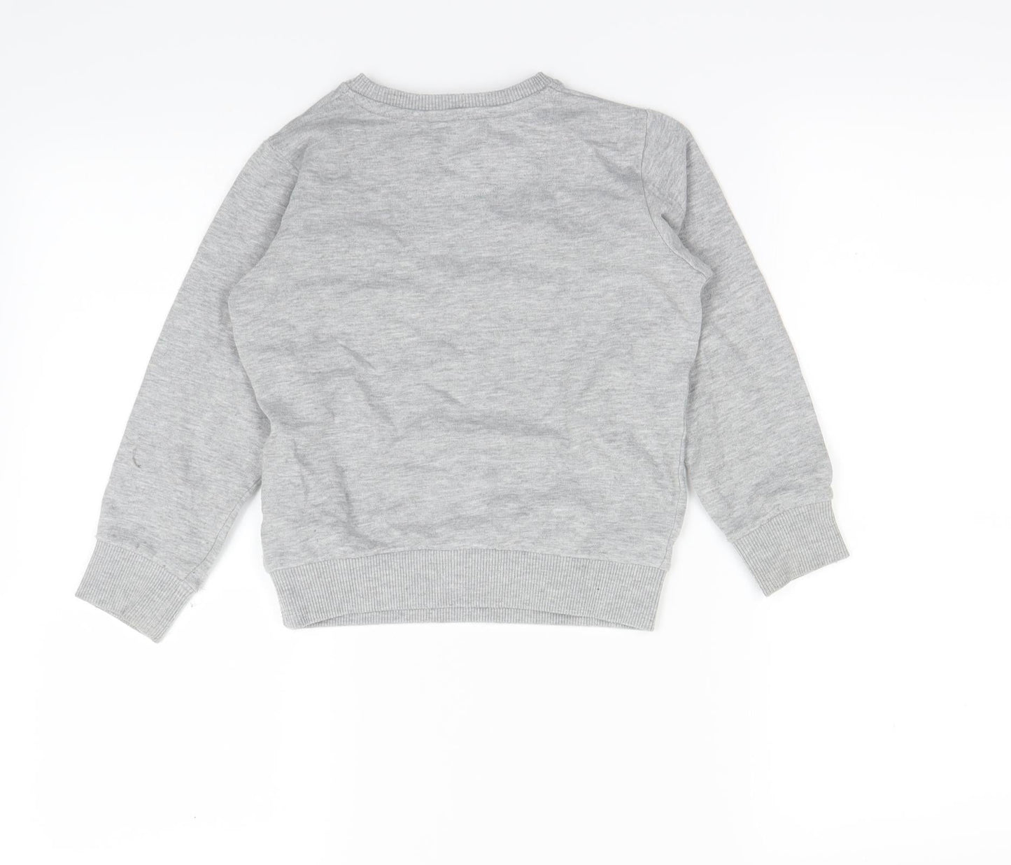 M&S Boys Grey   Pullover Jumper Size 4-5 Years