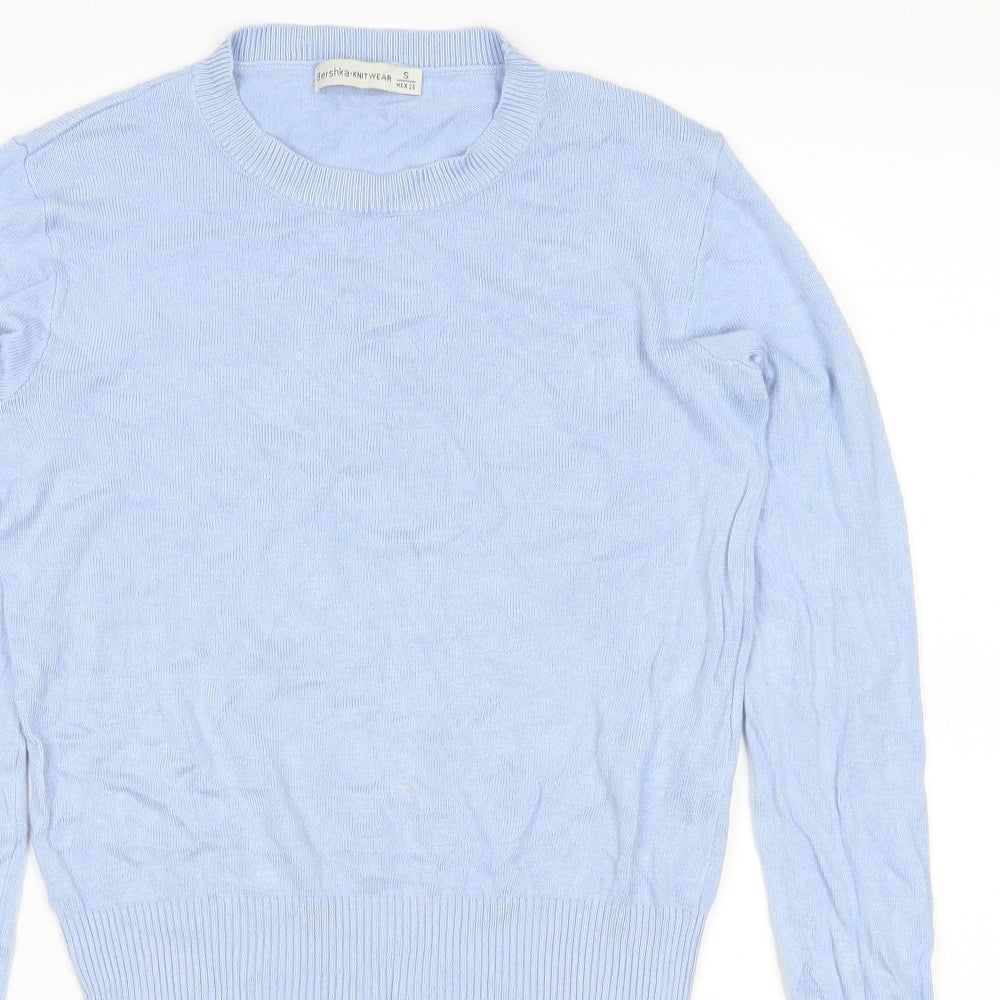 Bershka Womens Blue   Pullover Jumper Size S