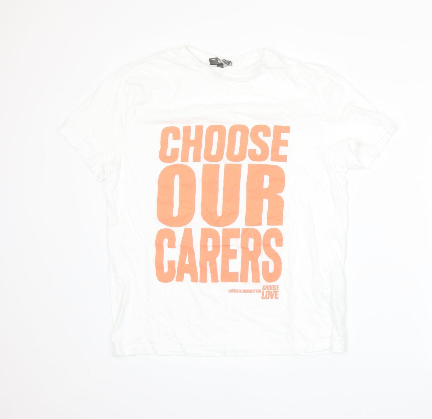 ASOS Womens White   Basic T-Shirt Size S