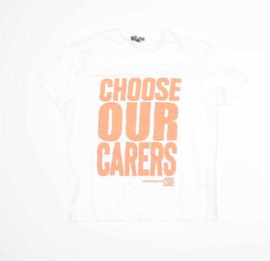 ASOS Womens White   Basic T-Shirt Size S
