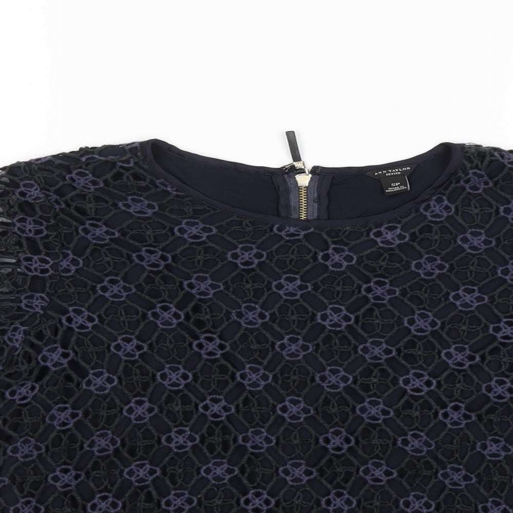Ann Taylor Womens Blue   Pullover Jumper Size S