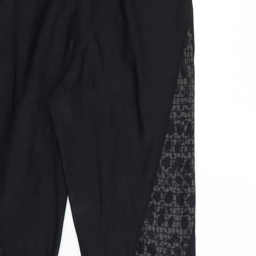 Preworn Womens Black   Snow Pants Trousers Size L L25 in