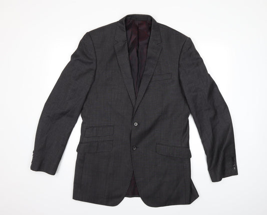 Marks and Spencer Mens Grey   Jacket Suit Jacket Size 40