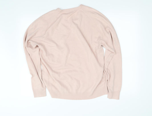Marks and Spencer Womens Pink   Pullover Jumper Size M