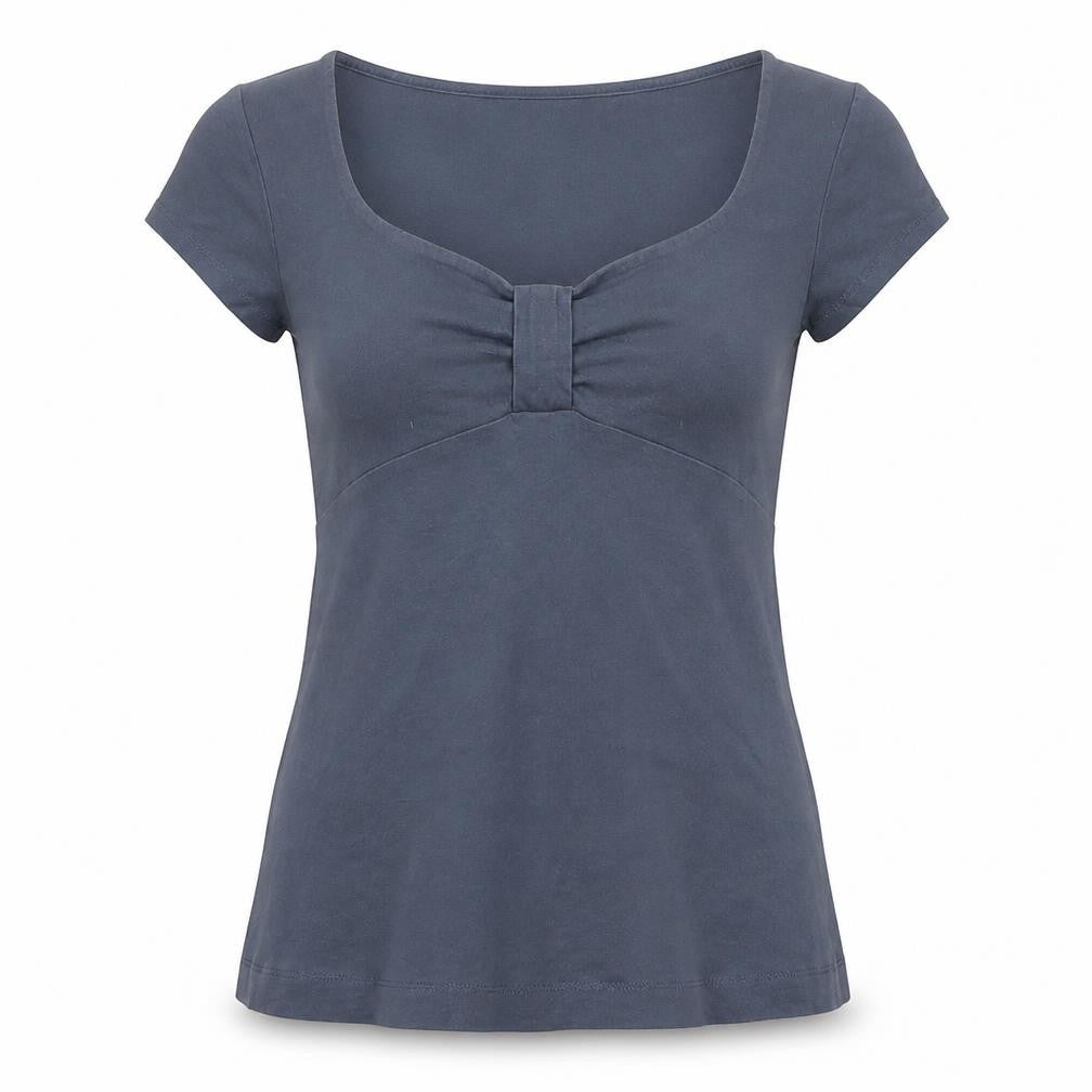 Great Plains  Womens Blue   Basic Blouse Size M
