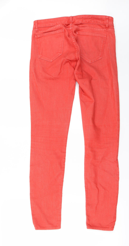 Gap Womens Red   Skinny Jeans Size 28 in L32 in