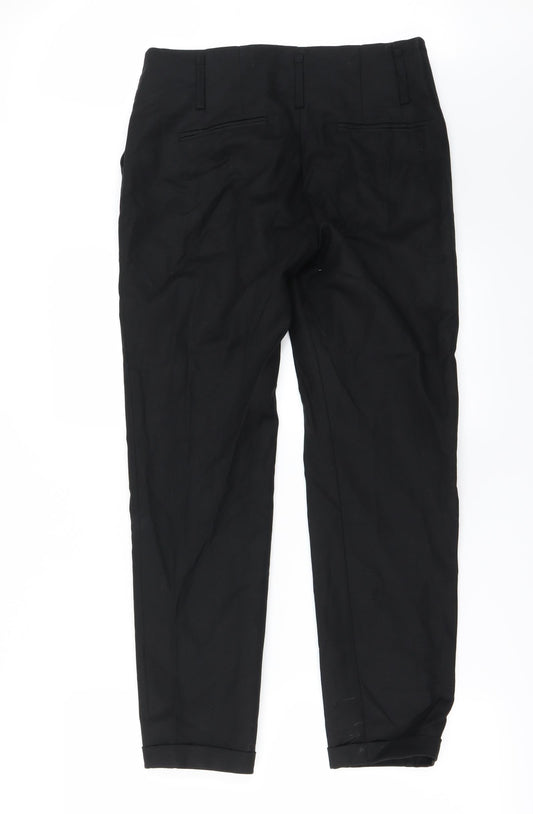 Zara Womens Black   Trousers  Size 28 in L25 in