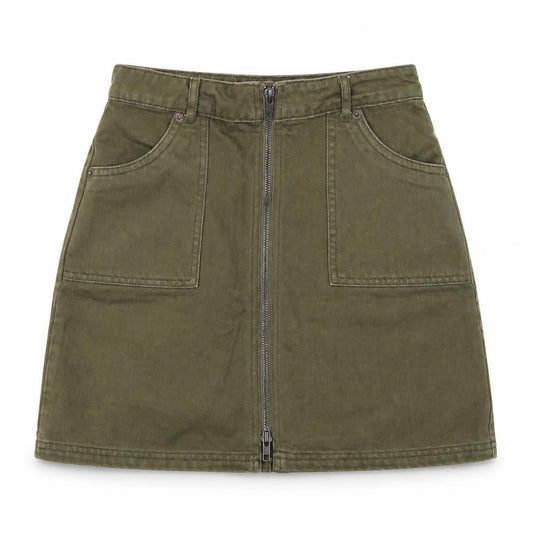 Jack Wills Womens Green   A-Line Skirt Size 6