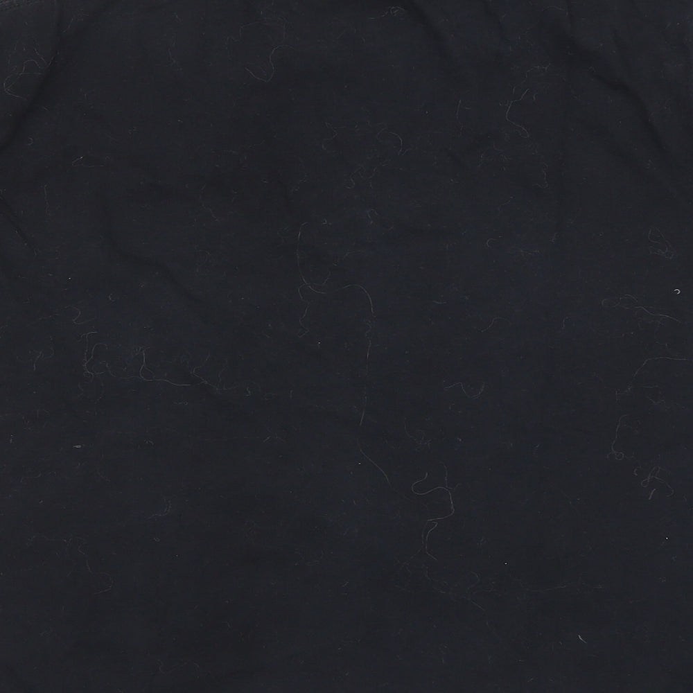 Preworn Womens Black   Cropped T-Shirt Size S