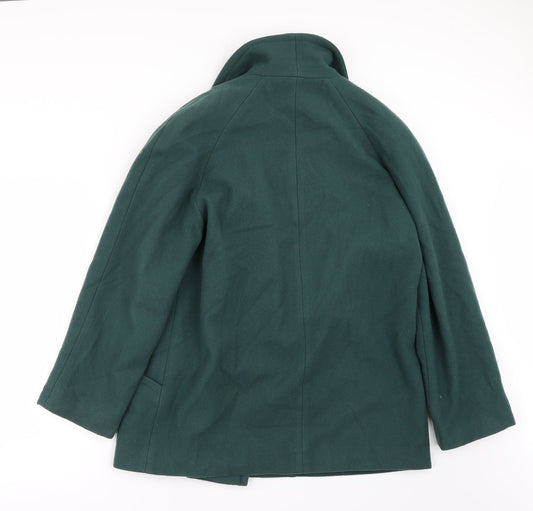 Preworn Womens Green   Jacket Coat Size 14