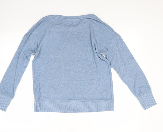 The lounge edit Womens Blue   Pullover Jumper Size 8